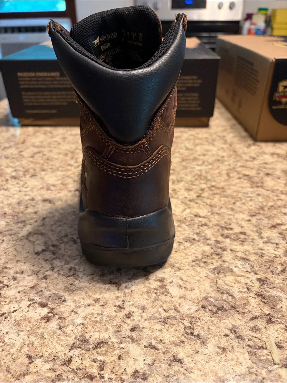 Red Wing Shoes Irish Setter Ely Brown Men’s Work Boots